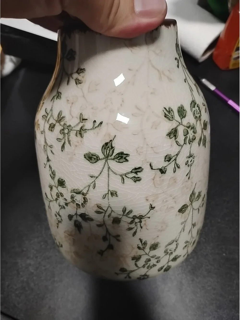 Flower Vase Small Retro Ceramic Vase